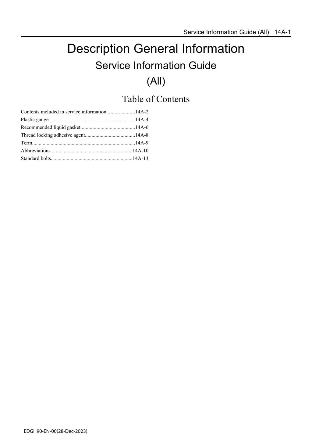Hitachi 6HK1 Tier 2 Stage 2 Engine Service Manual with Schemes