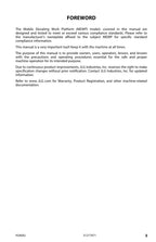 Manual del operador de mantenimiento y operación de la plataforma elevadora JLG H340AJ 31217471
