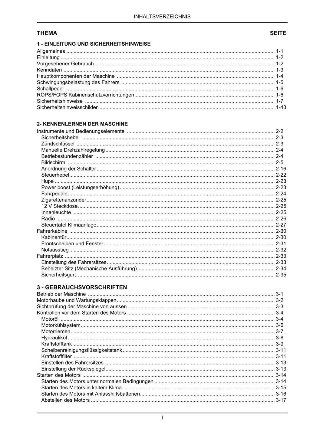 New Holland E385B Bagger Betriebsanleitung