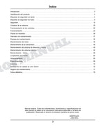John Deere TX4X2 TX 4x2 cocodrilo Manual del Operador Español SN 120001-