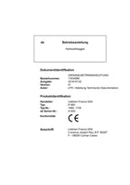 Liebherr R960 Hydraulikbagger Betriebsanleitung
