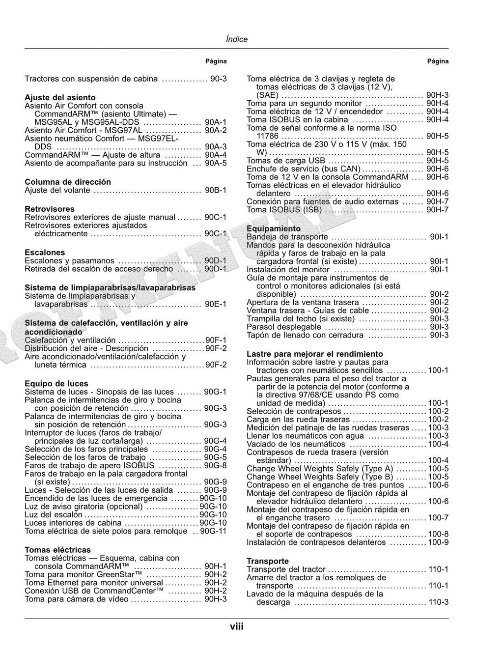 John Deere 6230R 6250R Tractor Manual del Operador Español MY2019-