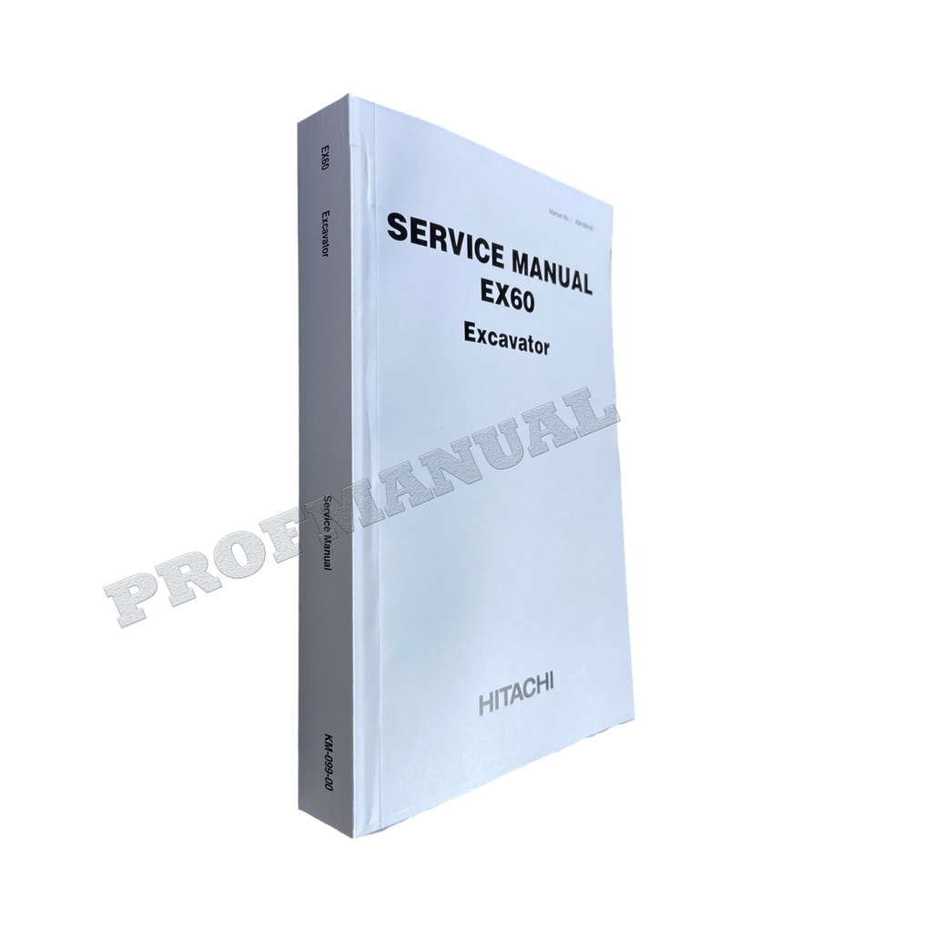 HITACHI EX60 EXCAVATOR SERVICE MANUAL