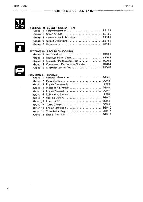 HITACHI EX100W EX100WD EXCAVATOR SERVICE MANUAL