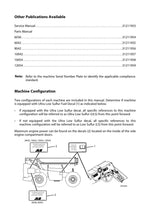 SKYTRAK 10042 10054 12054 6036 6042 8042 Telehandler Operators Manual 31211952