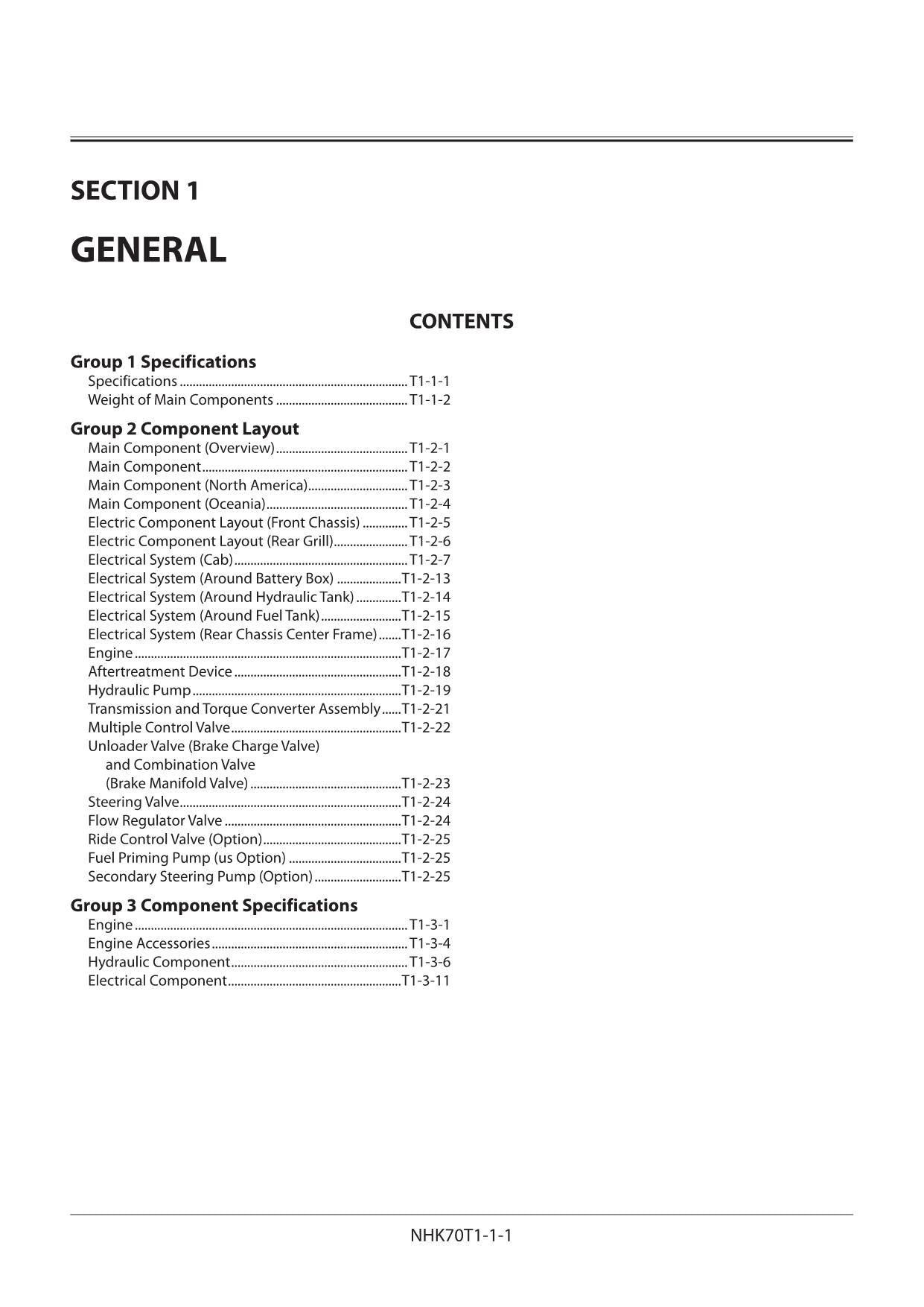 Hitachi ZW550-6 Wheel Loader Technical Manual Operational Principle
