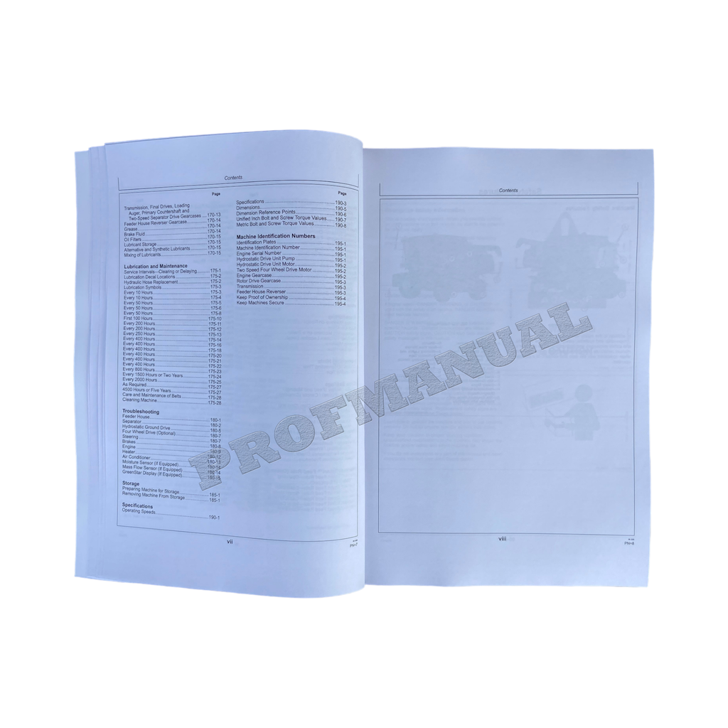 MANUAL DEL OPERADOR DE LA COSECHADORA JOHN DEERE 9570 STS + ¡BONIFICACIÓN! 