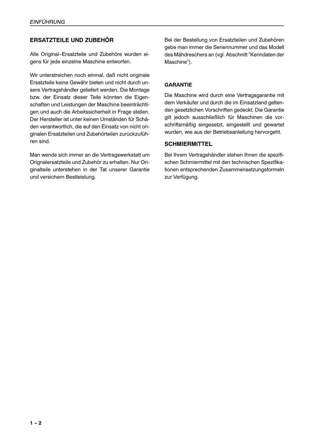 New Holland SB36 SB56 SB58 SB60 SB62 SB64 Mähdrescher Betriebsanleitung