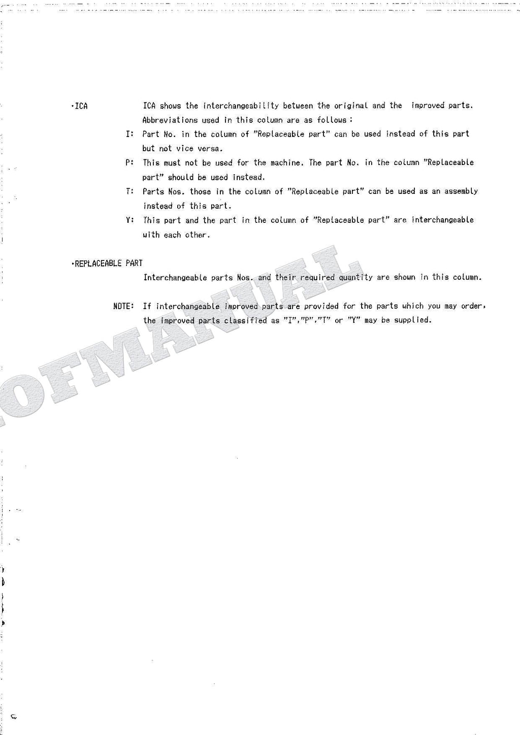 HITACHI UH025SR-7 UH033SR Equipment Component Excavator Parts Catalog Manual