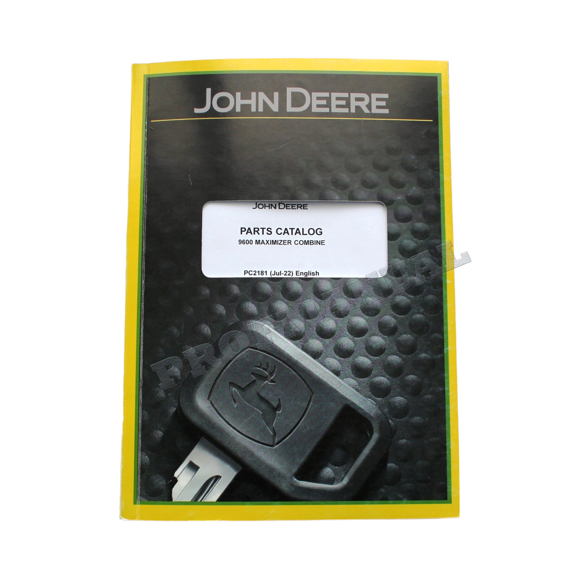 CATÁLOGO DE PIEZAS DE LA COSECHADORA JOHN DEERE 9600 MAXIMIZER + ¡BONIFICACIÓN!