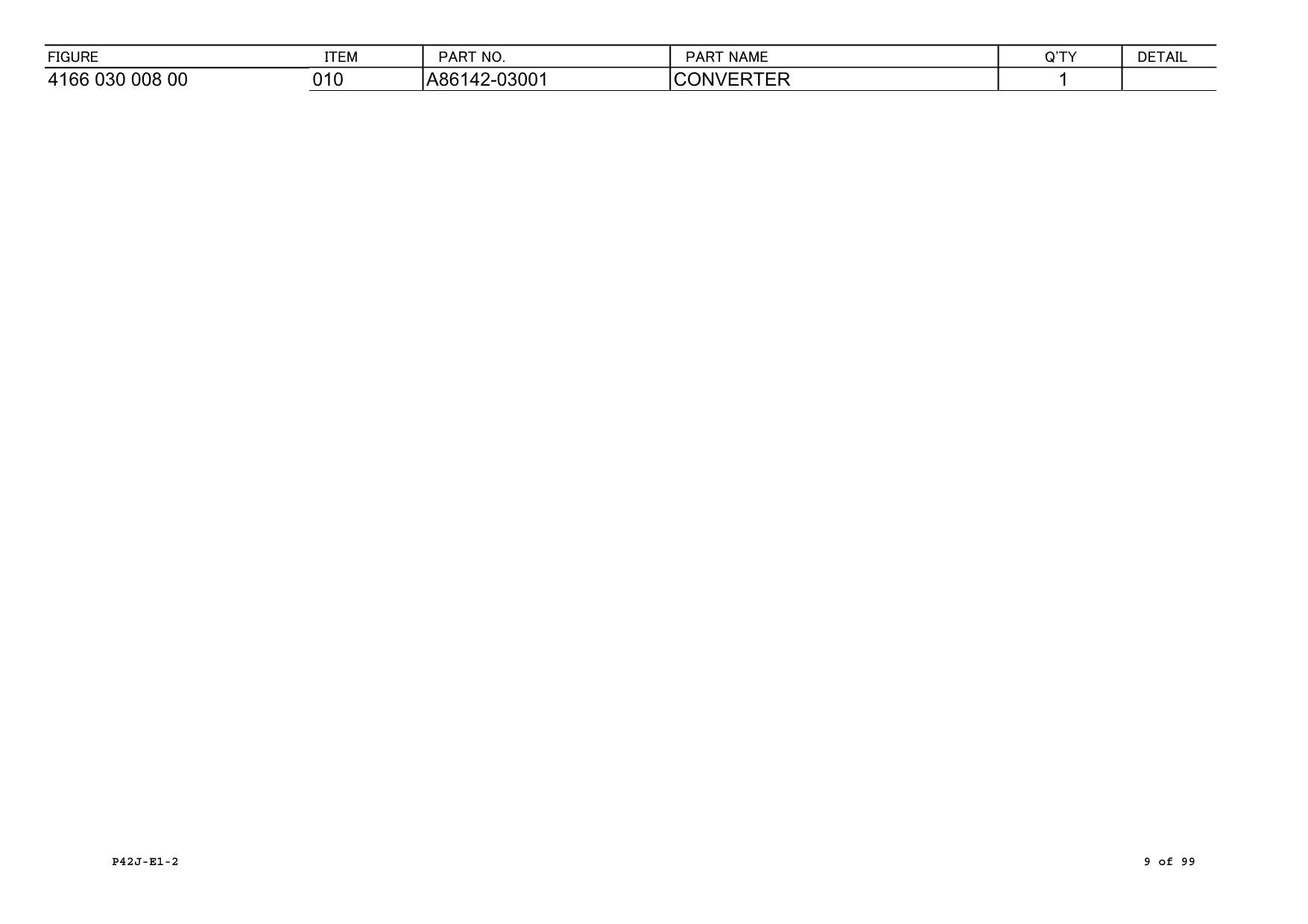Hitachi LX145E LX170E LX145E-2 LX170E-2 Wheel Loader Parts Catalog Manual