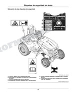 John Deere X750 X754 X758 Tractor Manual del Operador Español SN 090001-