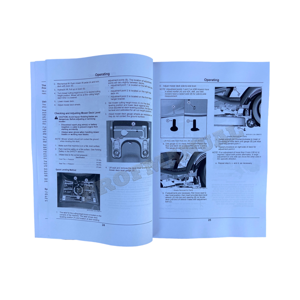 JOHN DEERE X330 X350 X354 X370 X380 TRACTOR OPERATORS MANUAL + !BONUS!