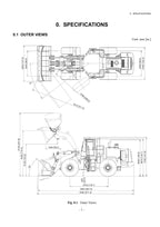 Hitachi LX300-7 LX360E Wheel Loader Technical Manual +Schematics