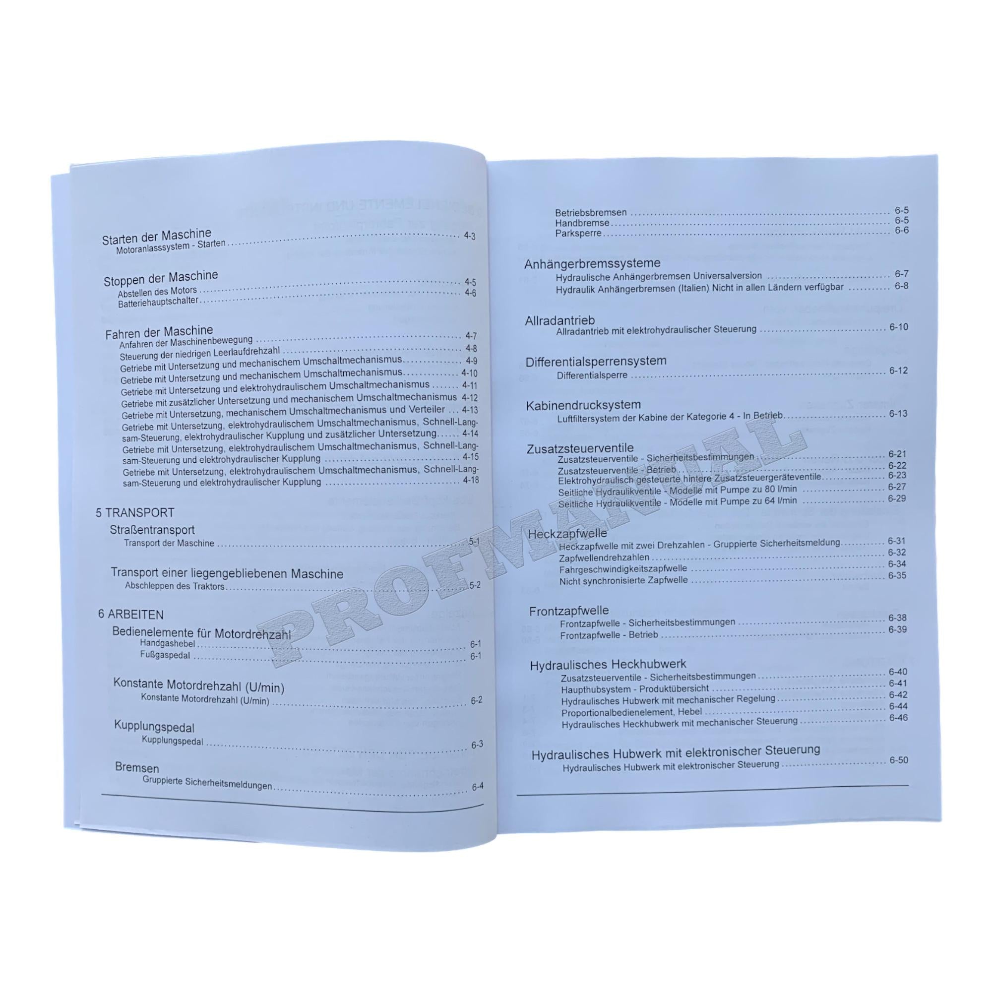 New Holland T4.80N T4.90N T4.100N T4.110N STAGE IIIB traktor  betriebsanleitung