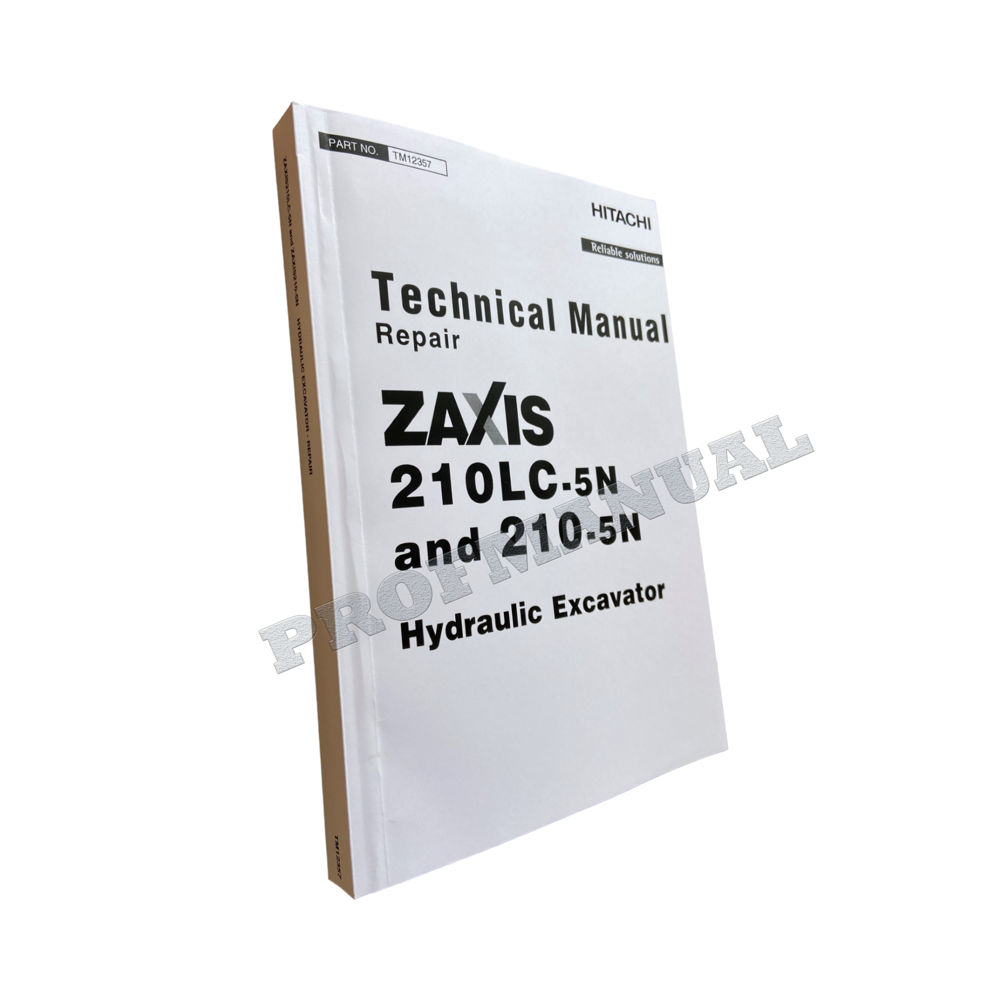 HITACHI ZAXIS 210-5N 210LC-5N EXCAVATOR REPAIR SERVICE MANUAL + !BONUS!