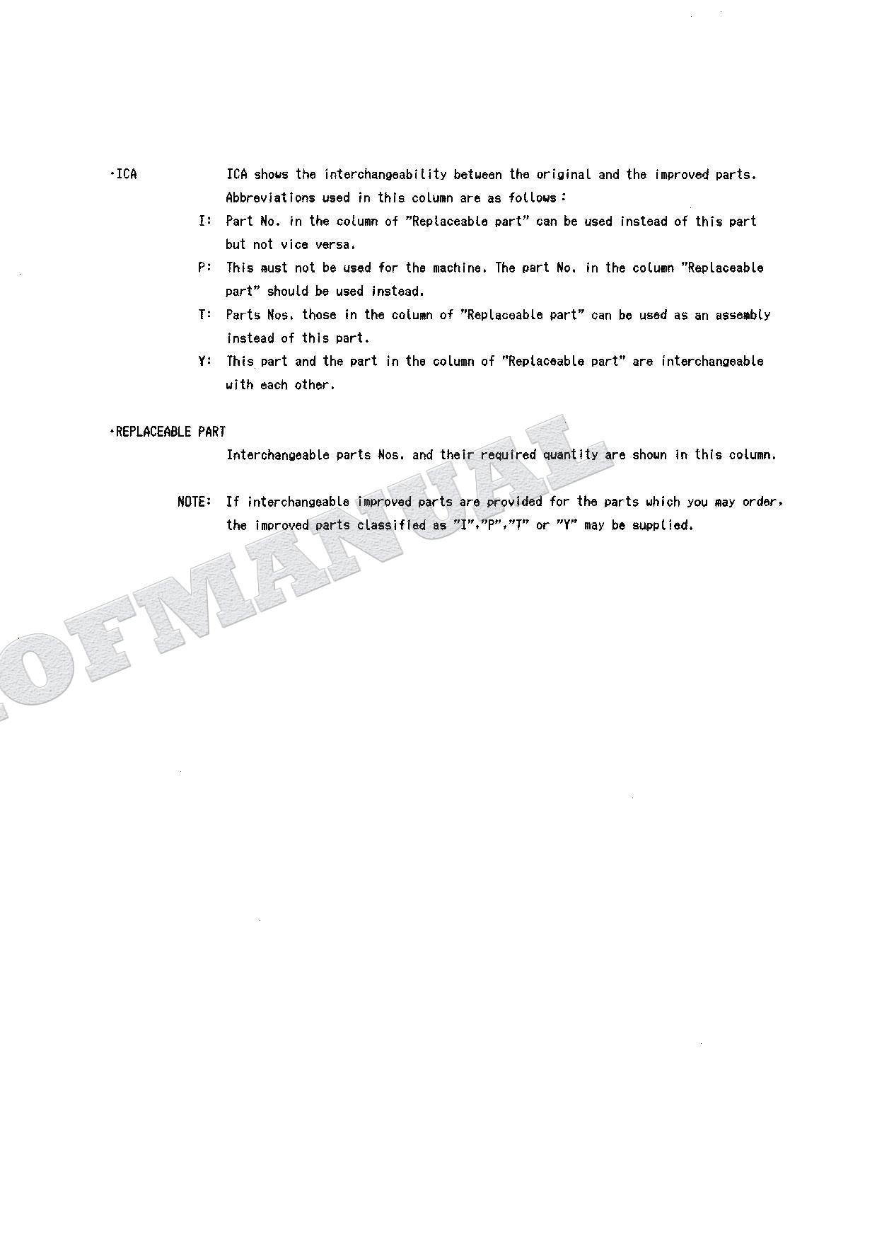 HITACHI EX100W Equipment Component Excavator Parts Catalog Manual