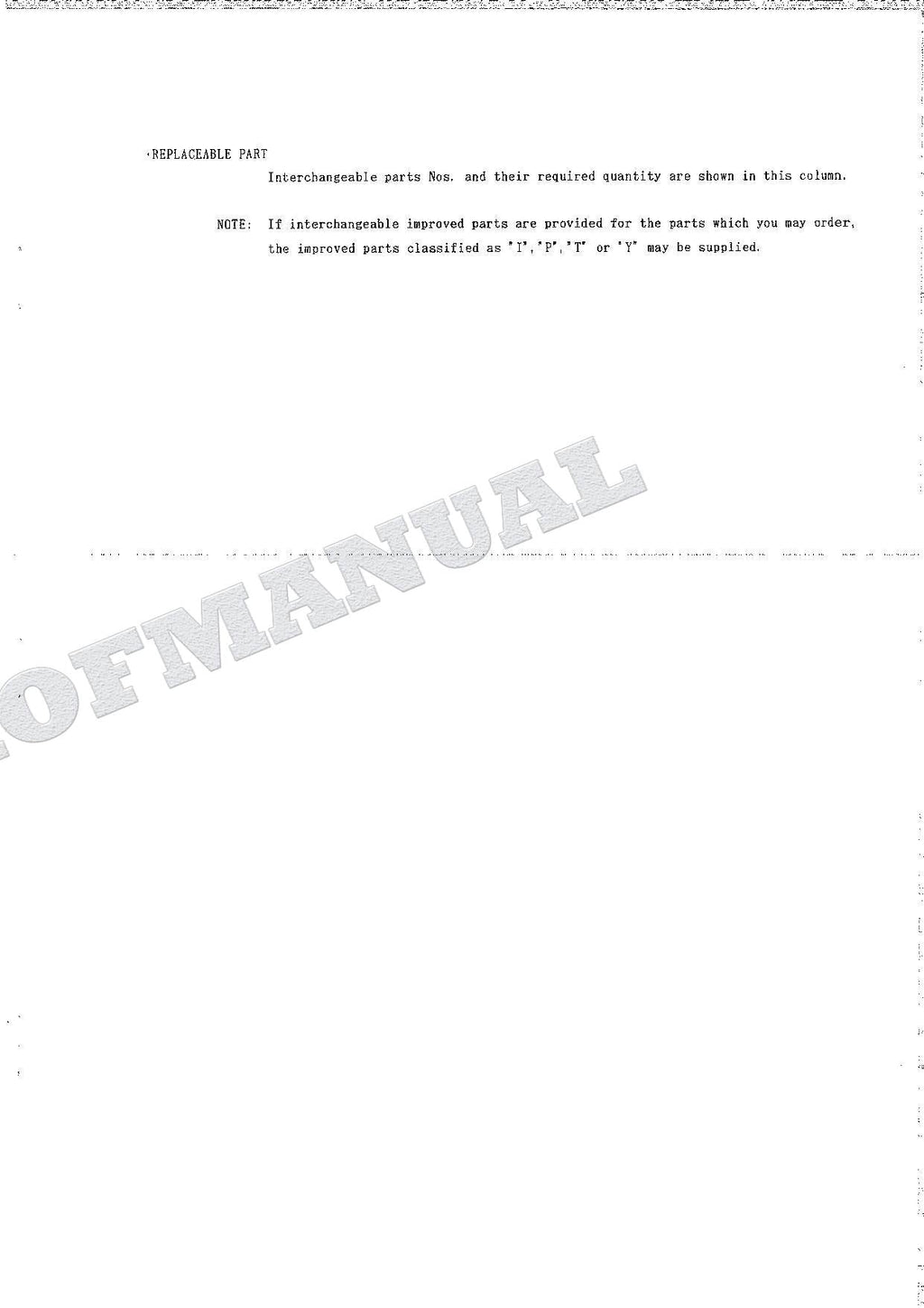 HITACHI EX120-2 Equipment Component Excavator Parts Catalog Manual
