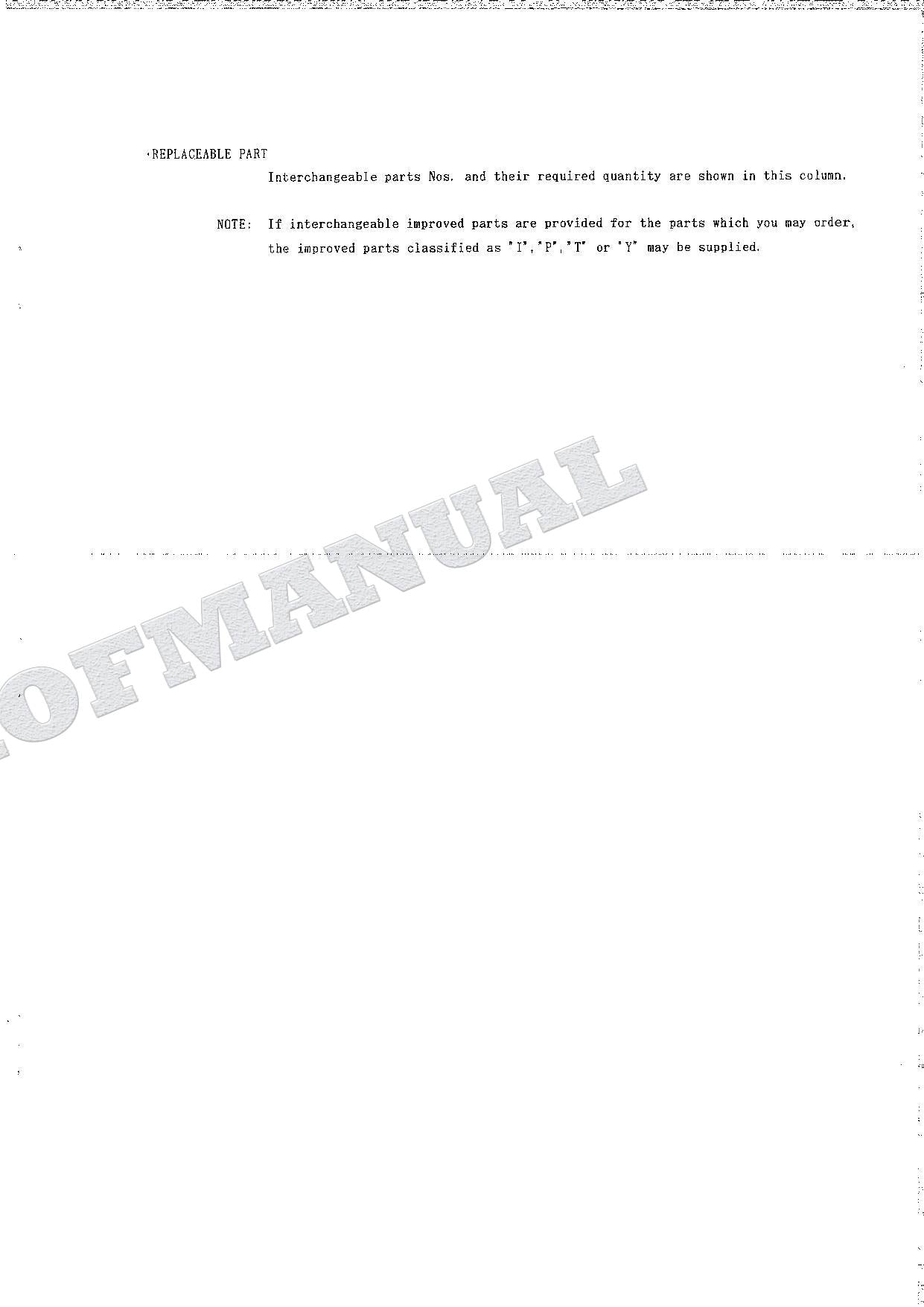 HITACHI EX120-2 Equipment Component Excavator Parts Catalog Manual