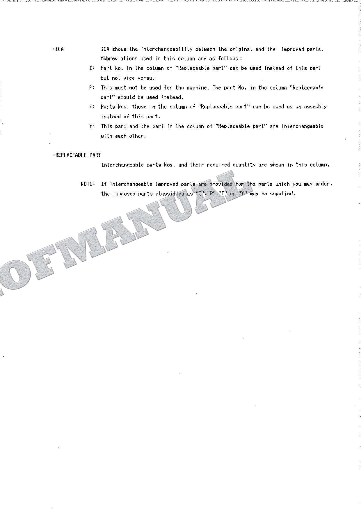 HITACHI UH053M Excavator Parts Catalog Manual EP157-3-1
