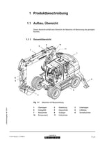 Liebherr A314 Litronic Hydraulikbagger Betriebsanleitung