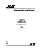 Manual del catálogo de piezas del elevador de pluma JLG EC520AJ