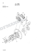HITACHI ZAXIS ZX135UST Equipment Component Excavator Parts Catalog Manual