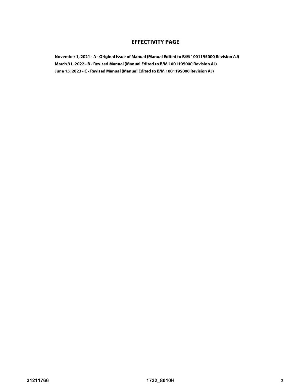 Manual del catálogo de piezas del manipulador telescópico JLG 1732 8010H 31211766