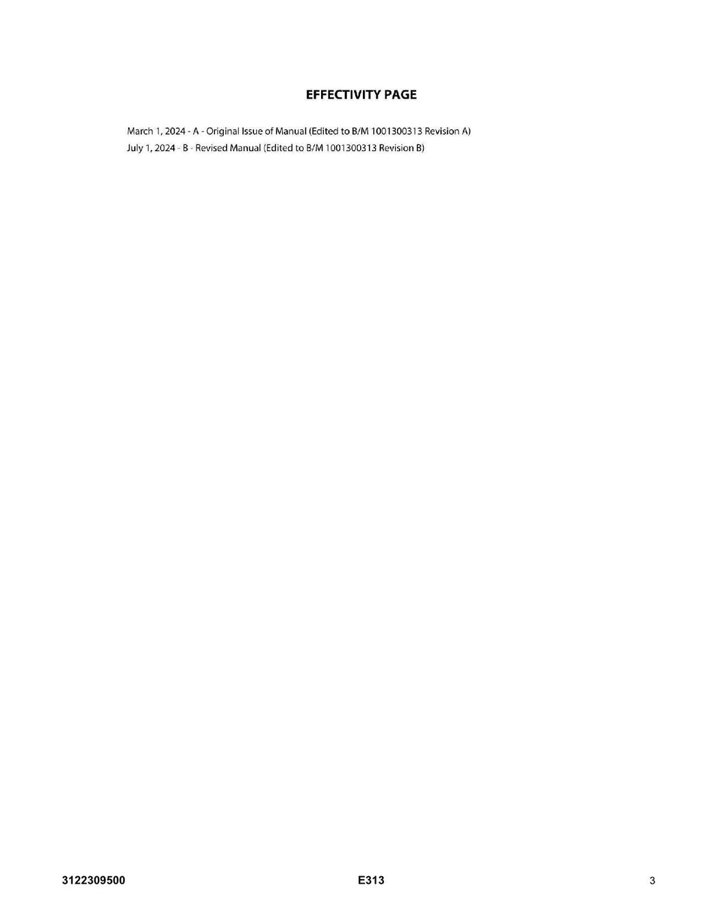 JLG E313 Telehandler Parts Catalog Manual