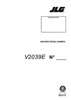 TOUCAN V2039E Vertical Lift Parts Catalog Manual
