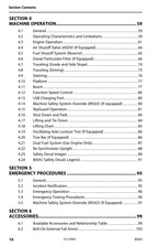 Manual del operador de mantenimiento y operación de la plataforma elevadora JLG 800AJ 31219941