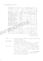 HITACHI UH035 UH041 Equipment Component Excavator Parts Catalog Manual
