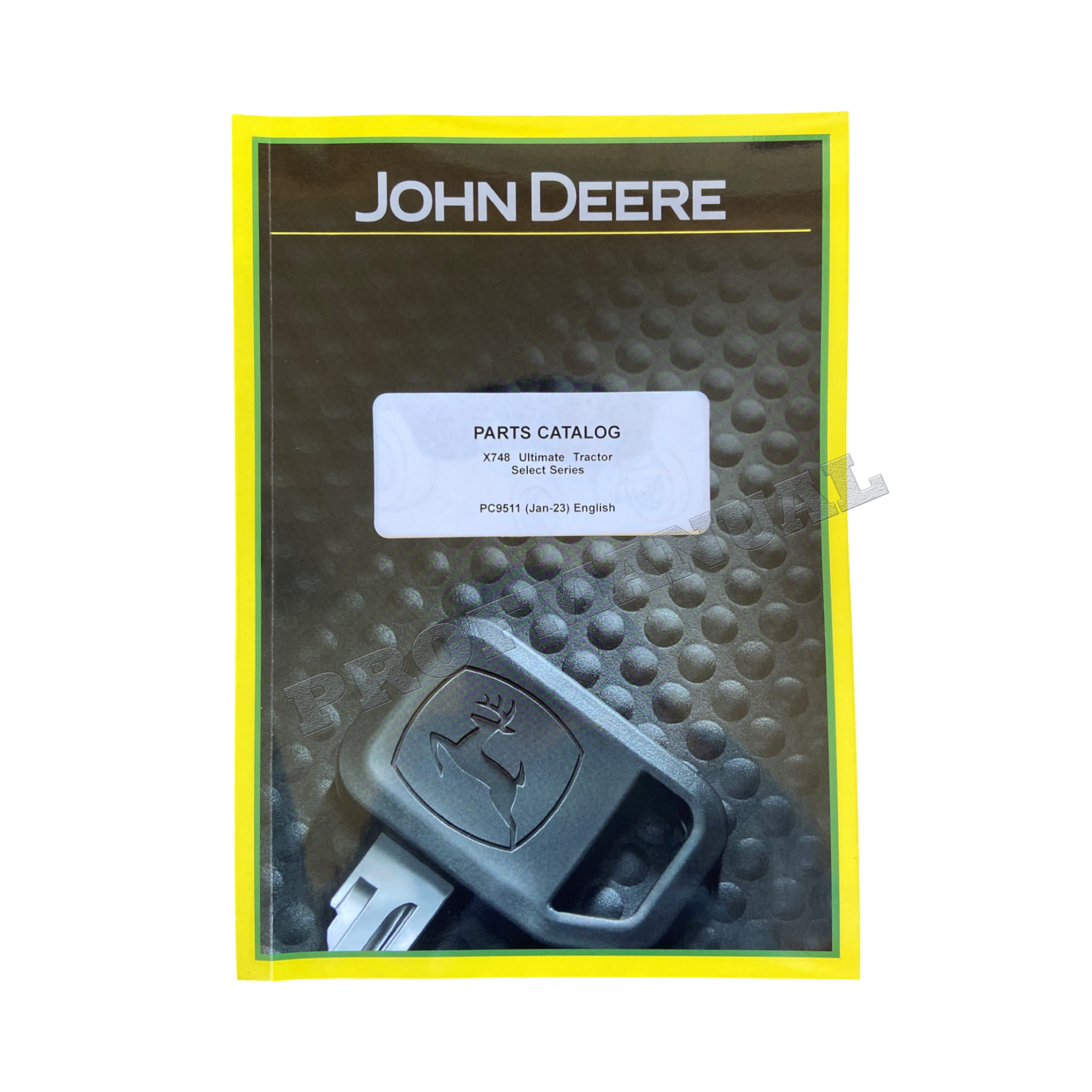 CATÁLOGO DE PIEZAS DEL TRACTOR JOHN DEERE X748 MANUAL + ¡BONIFICACIÓN! 