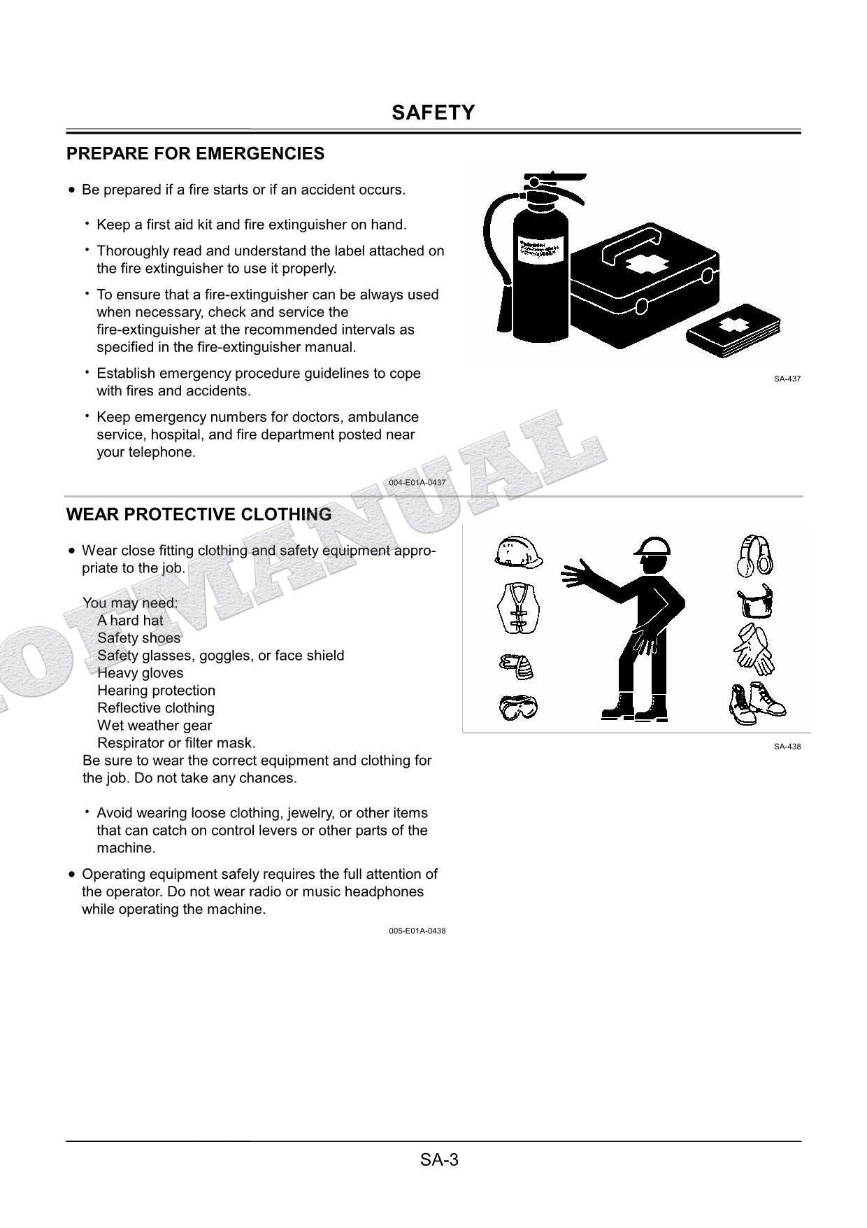 HITACHI FV30 Land Mine Remover Repair Service Manual