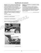 John Deere X750 X754 X758 Tractor Manual del Operador Español SN 080001-