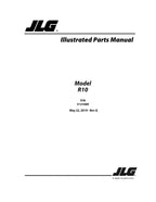 JLG R10 Scissor Lift Parts Catalog Manual