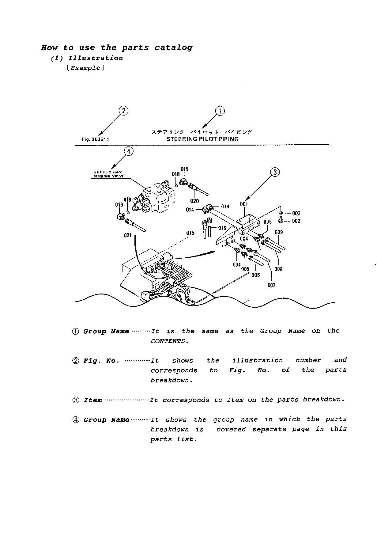 Hitachi LX50-2C Wheel Loader Parts Catalog Manual SN all