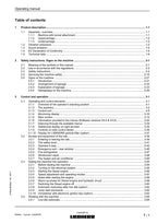 Liebherr R944 C Tunnel Excavator Operators manual serial 31173