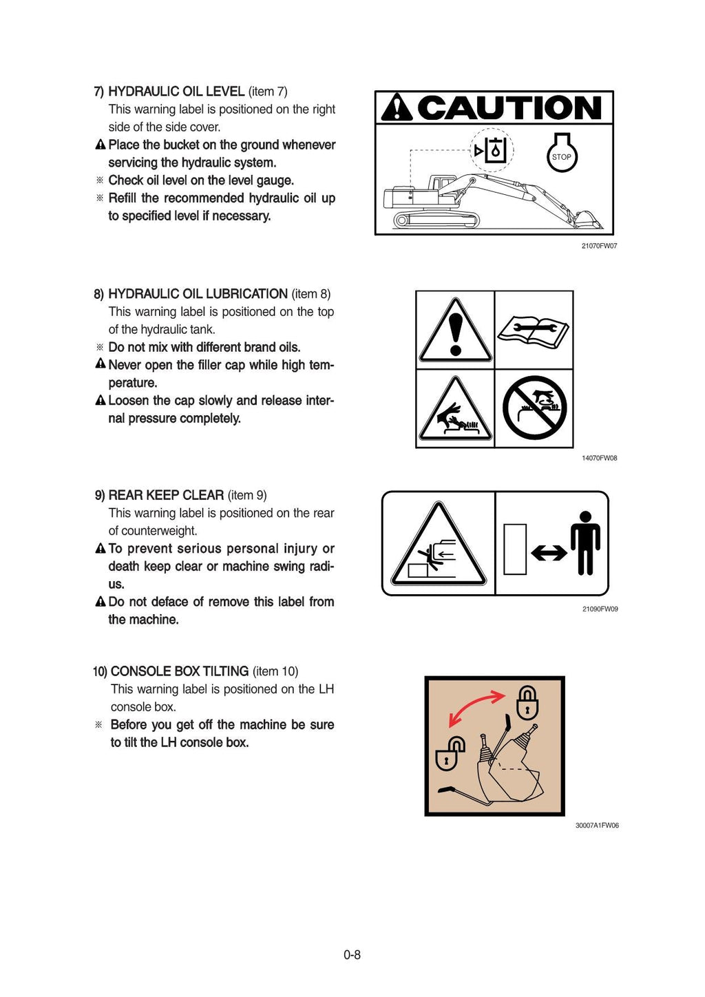 Hyundai R145CR-9A CRAWLER EXCAVATOR Operators Maintenance Manual