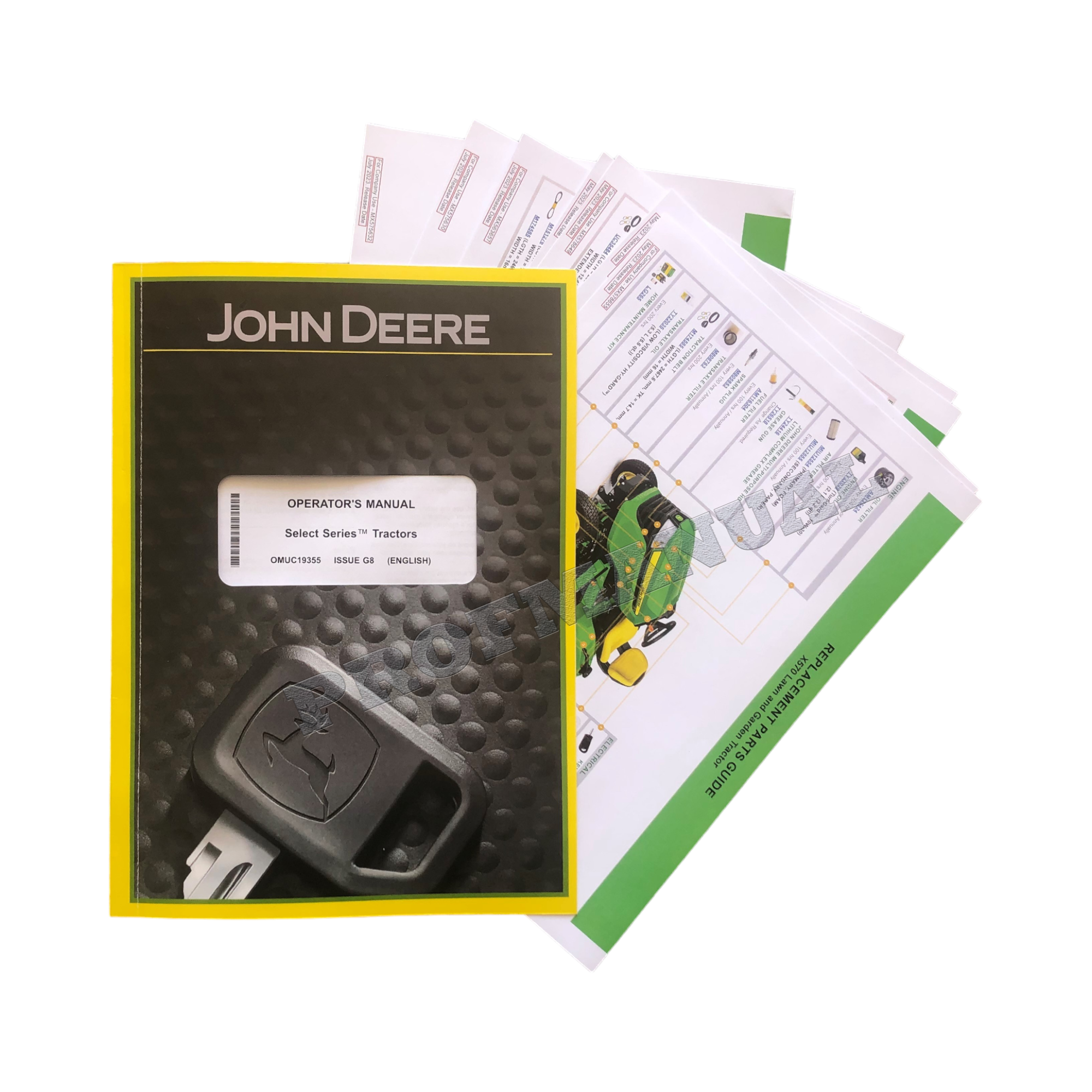 MANUAL DEL OPERADOR DEL TRACTOR JOHN DEERE X570 X580 X584 X590 ¡+BONIFICACIÓN!