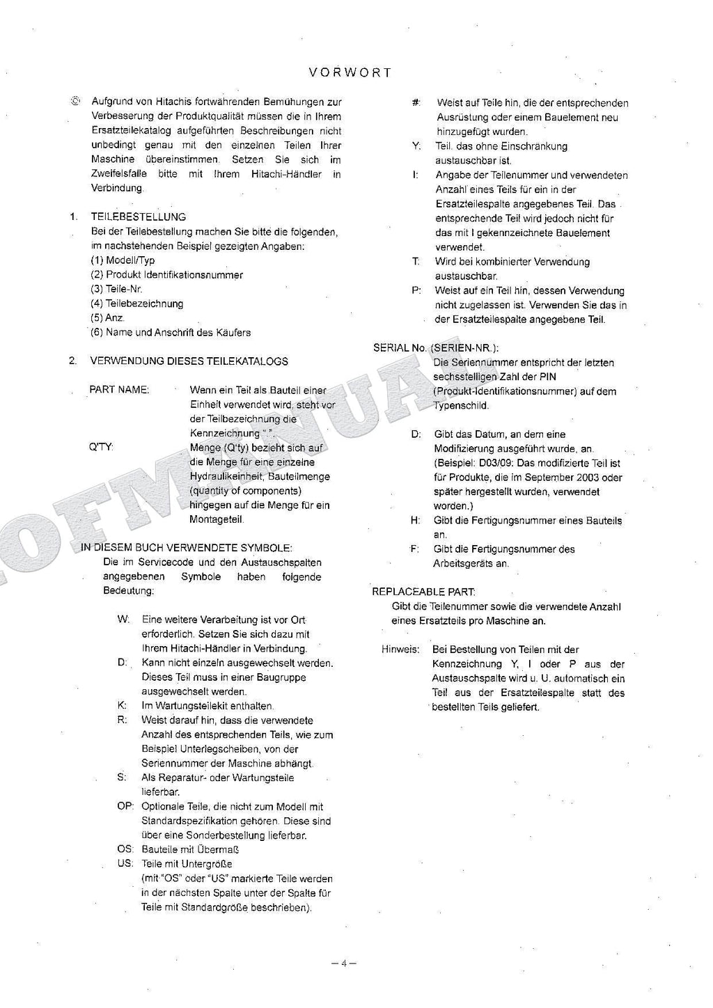 Manual del catálogo de piezas de la excavadora HITACHI ZX70 70LC 80 80LCK 80SB 80SBLC Equip Comp
