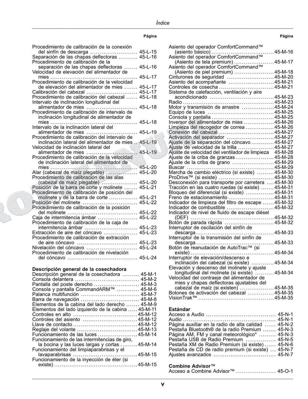 John Deere S760 S770 S780 S790 COMBINAR Manual del Operador Español SN 810001 -