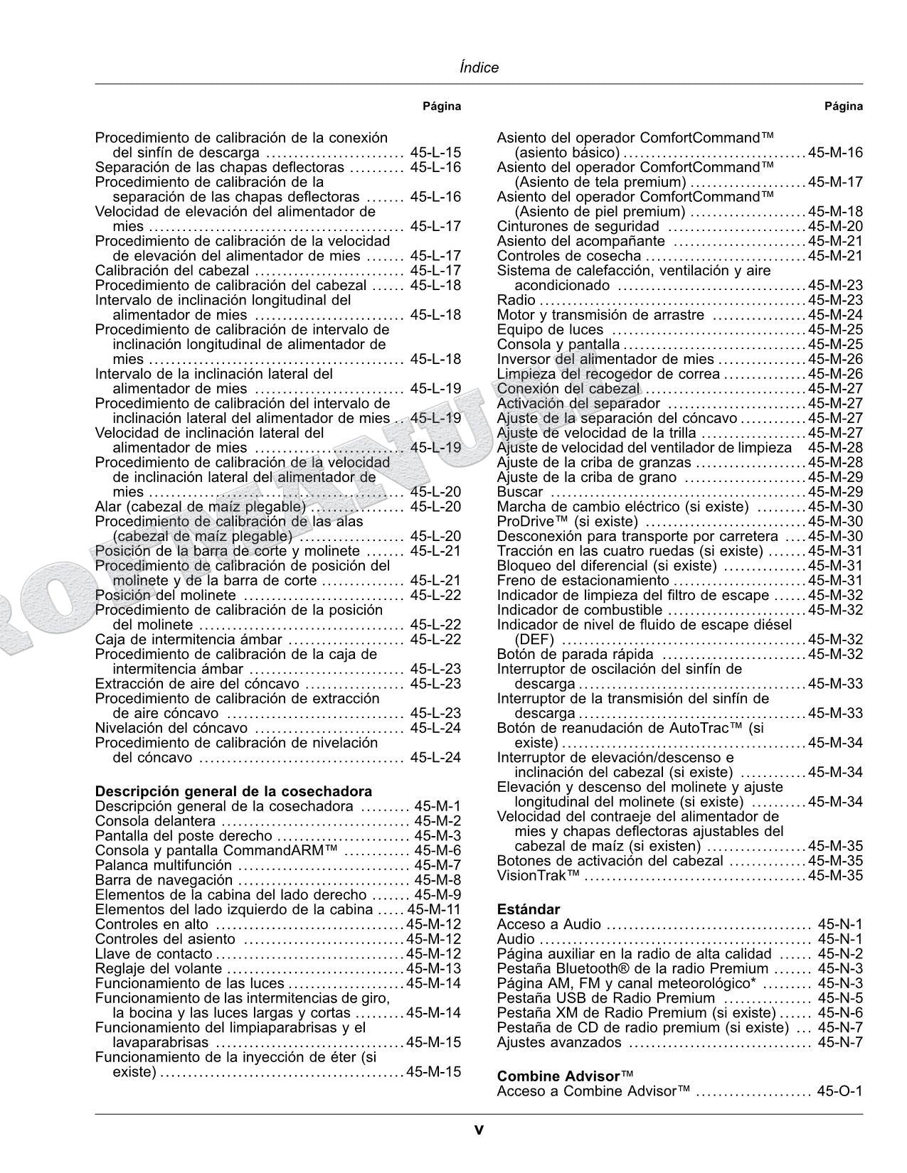 John Deere S760 S770 S780 S790 COMBINAR Manual del Operador Español SN 810001 -