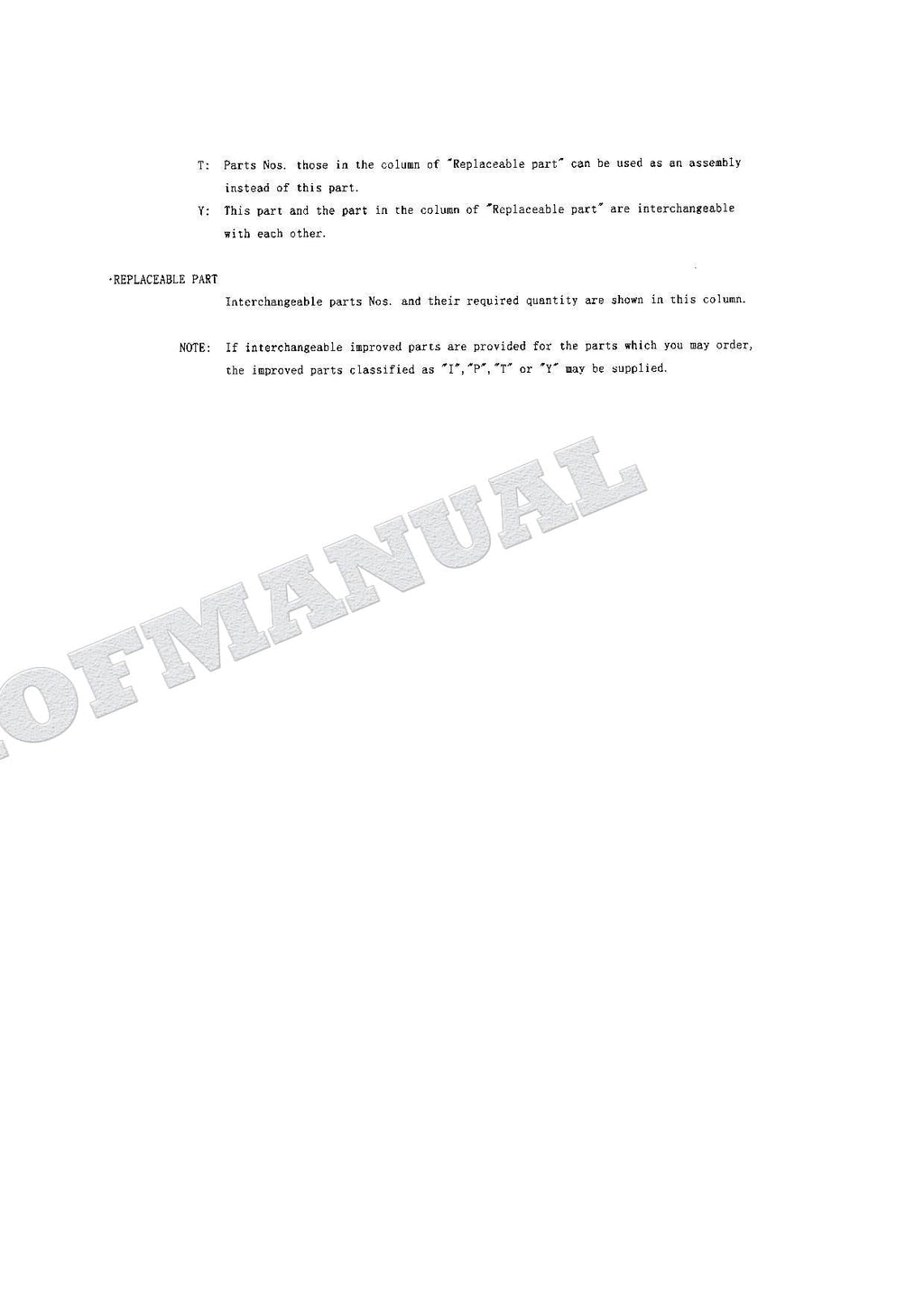 HITACHI EX75UR Equipment Component Excavator Parts Catalog Manual SN 010001-