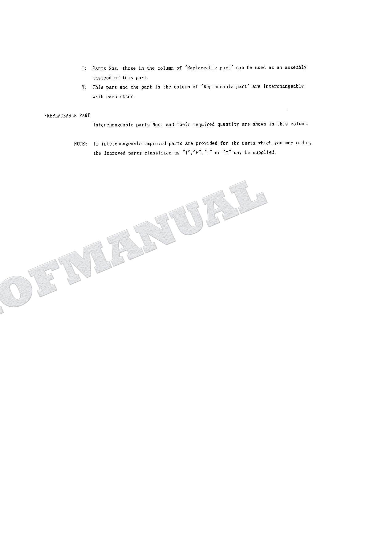 HITACHI EX75UR Equipment Component Excavator Parts Catalog Manual SN 010001-
