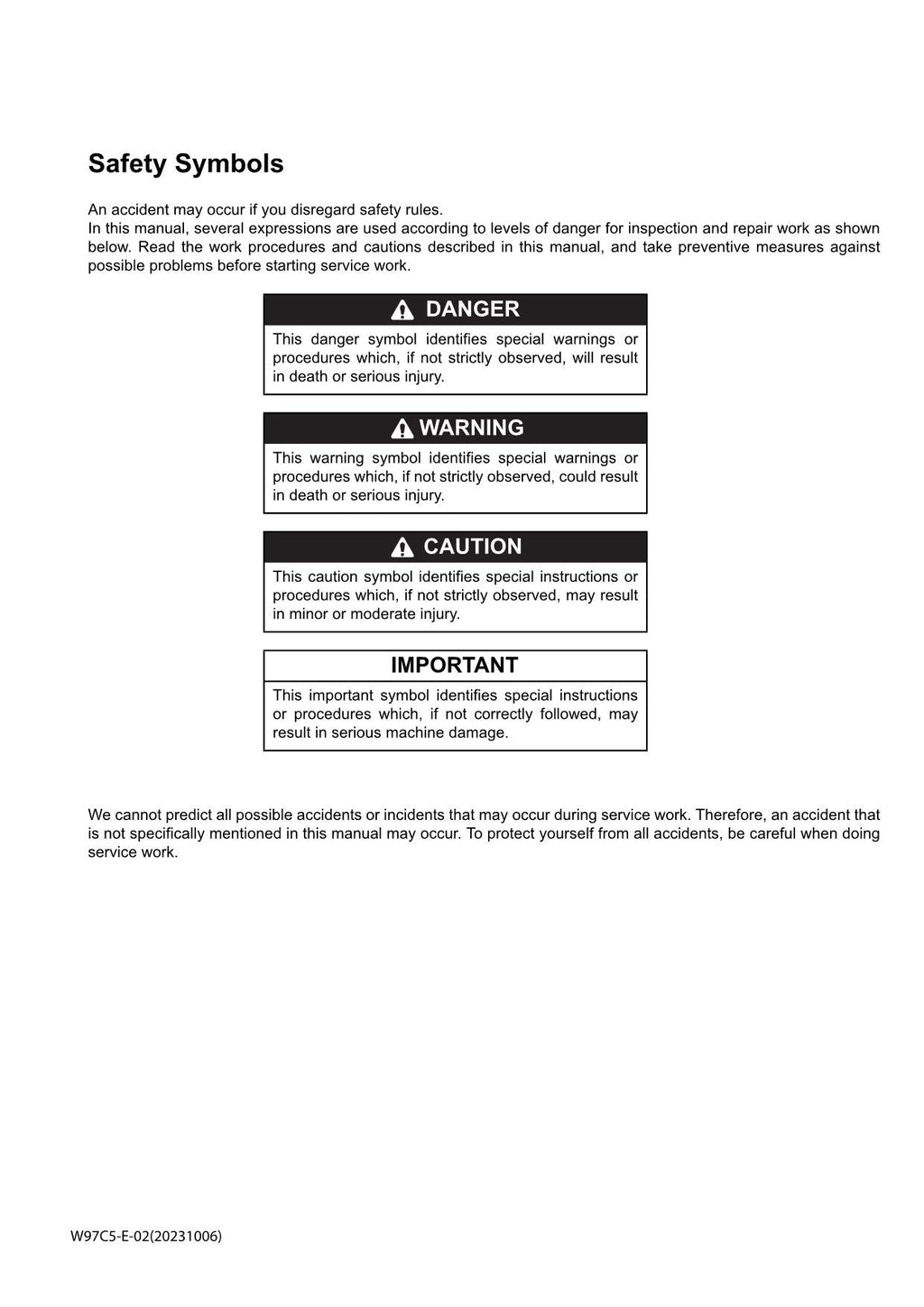 Hitachi ZW370 Wheel Loader Workshop Manual