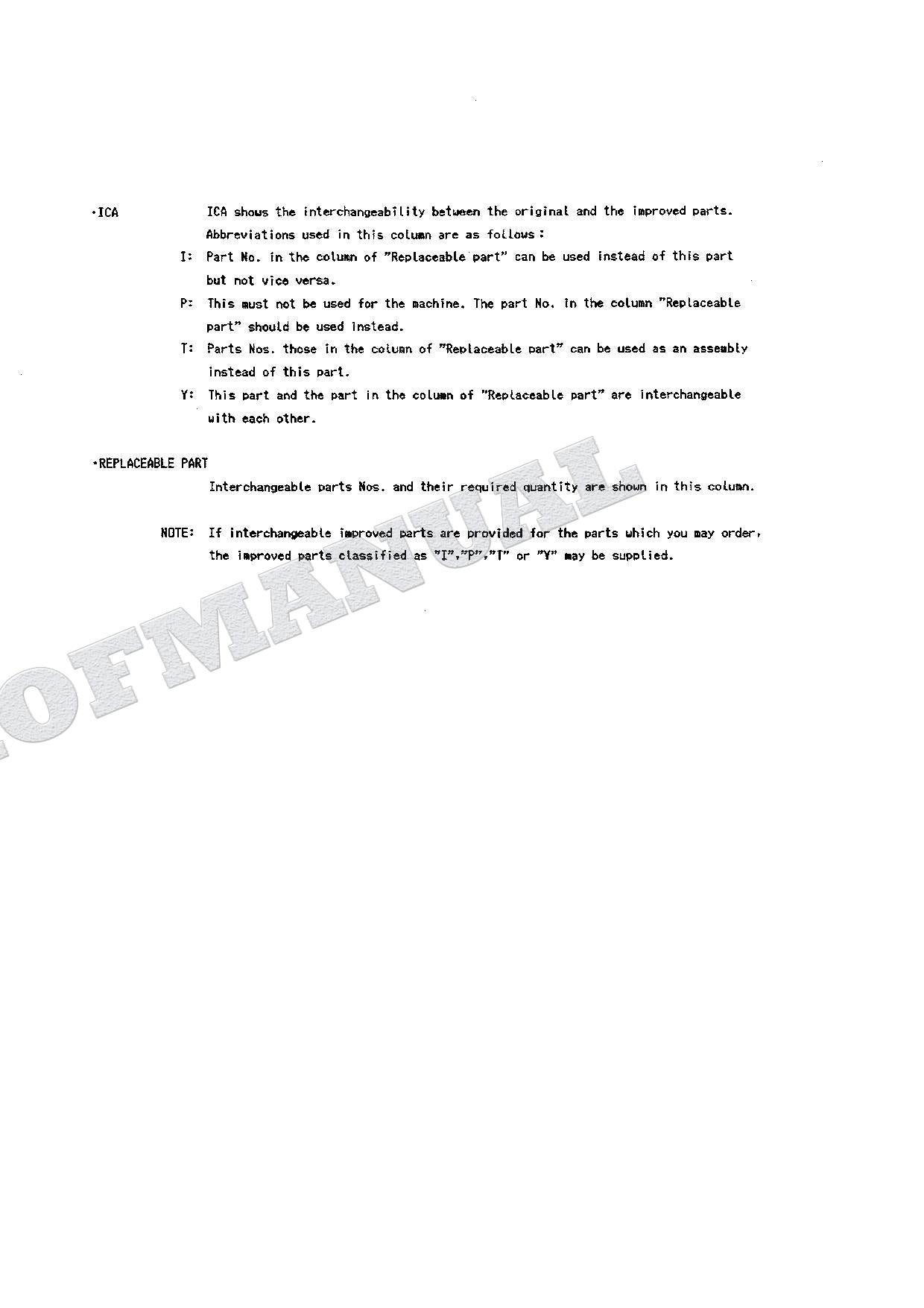 HITACHI EX120 Equipment Component Excavator Parts Catalog Manual SN 15001-