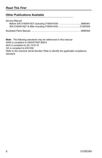 LULL 644E-42 944E-42 Telehandler Maintenance Operation Operators Manual