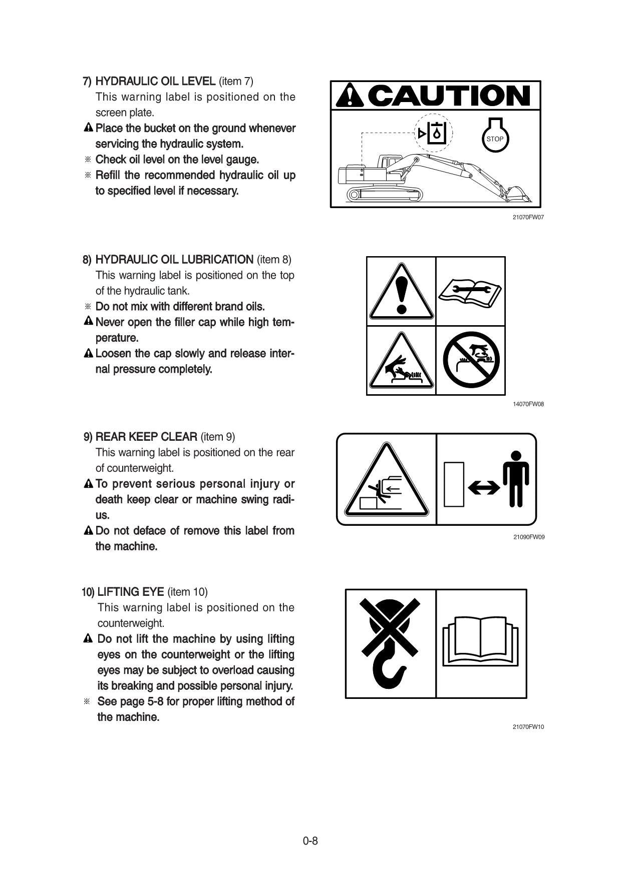 Hyundai R140LC-9S CRAWLER EXCAVATOR Operators Manual