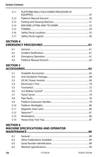 Manual del operador de mantenimiento y operación de elevadores de tijera JLG ES2632 ES3246 31220328